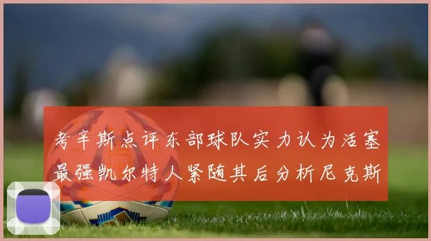 考辛斯点评东部球队实力认为活塞最强凯尔特人紧随其后分析尼克斯不足之处